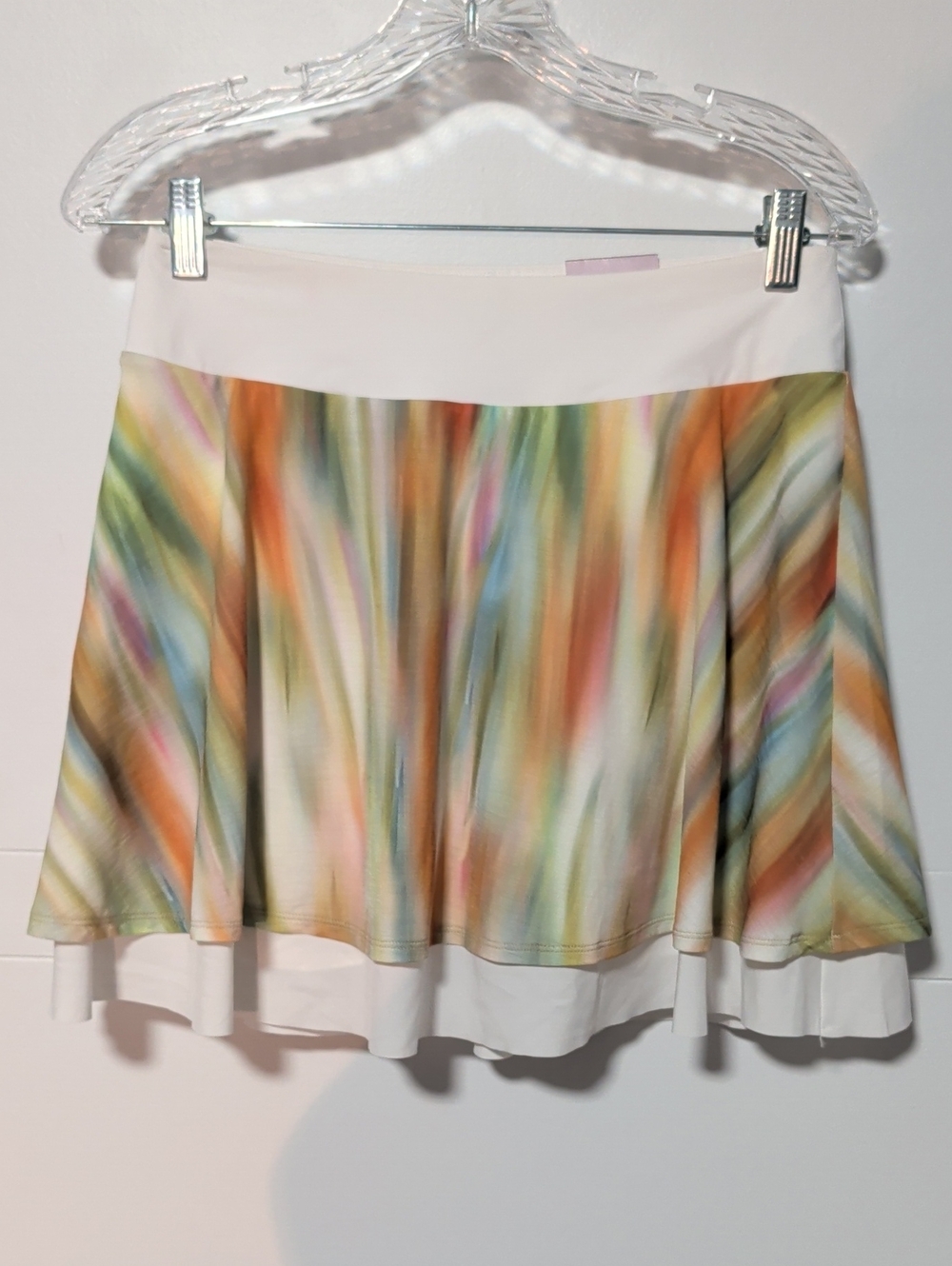 CALIA Multicolor Brushstroke Skort